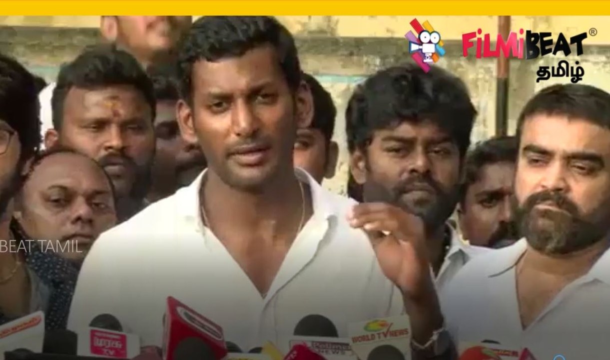 அடேங்கப்பா, இந்த பேட்டியை பார்த்தால் அரசியல்வாதிகள் எல்லாம் விஷாலிடம் டியூஷன் போகணும் போல...வீடியோ