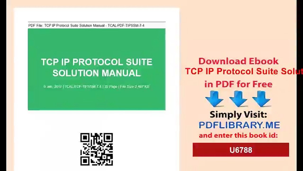TCP IP Protocol Suite Solution Manual