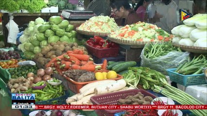 Presyo ng mga panunahing bilihin, bahagyang tumaas