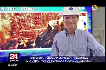 Download Video: Reacciones a pedido de prisión preventiva para directivos de empresas asociadas a Odebrecht