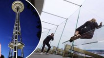 Space Needle: landmark ikonik Seattle dibangun lantai dan atap kaca senilai $100juta - TomoNews