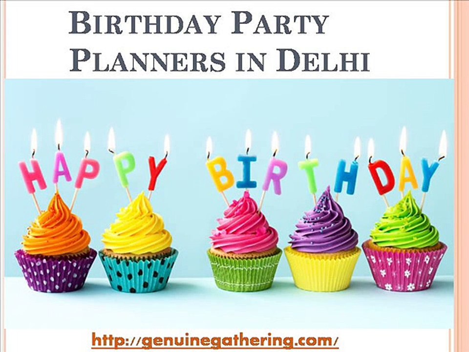Birthday Party Planners in Delhi