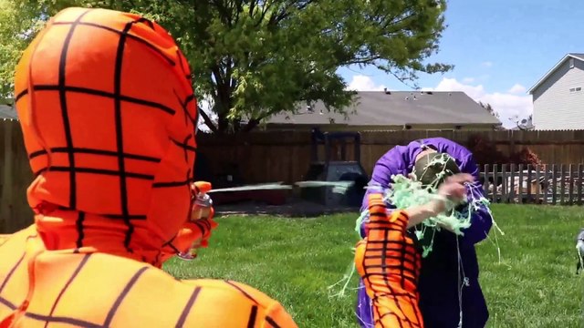 The Amazing Orange Spiderman vs Joker - Real Life Superhero Movie | Superheroes | Spiderman | Superman | Frozen Elsa | Joker