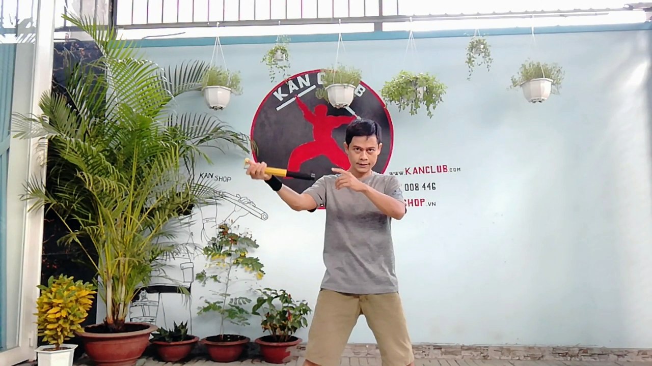 [NUNCHAKU COMBO #10] Hướng dẫn bài biểu diễn côn nhị khúc. #Nunchaku tutorial | www.Kanshop.vn