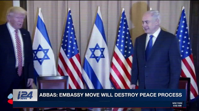 i24NEWS DESK | Abbas: embassy move will destroy peace process | Saturday, December 2nd 2017