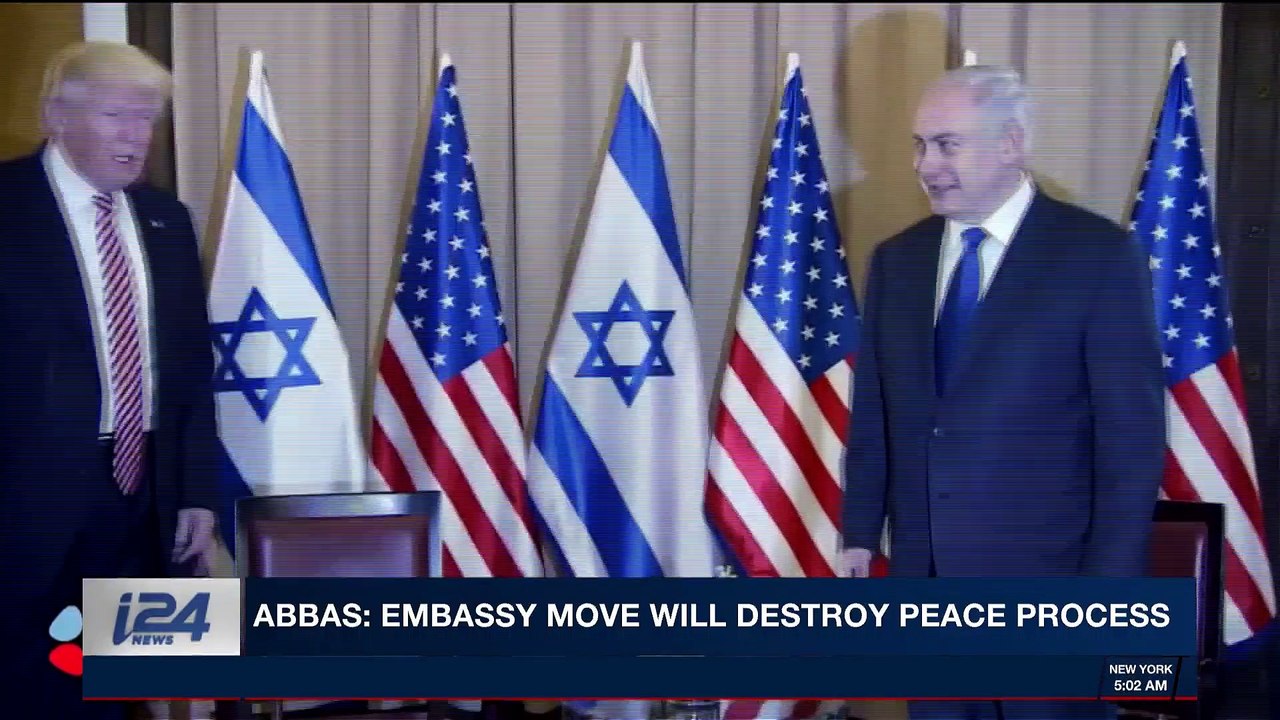 i24NEWS DESK | Abbas: embassy move will destroy peace process | Saturday, December 2nd 2017
