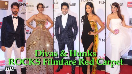 Bollywood Divas & Hunks ROCKS Filmfare Red Carpet