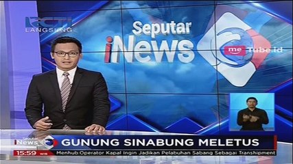 Gunung Sinabung Keluarkan Awan Panas Sejauh 3 KM