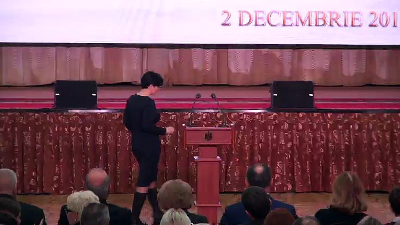 Elena Pahomova, discurs cu ocazia lansării ep. 2 al filmului "Istoria Moldovei"