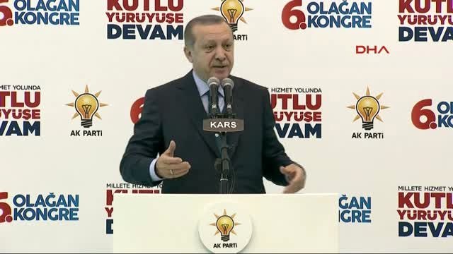 Kars - Cumhurbaşkanı AK Parti İl Kongresi'nde Konuştu 3