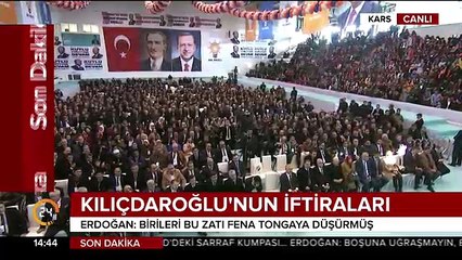 Cumhurbaşkanı Erdoğan"dan Kılıçdaroğlu"na: Bunun kadınlarada saygısı yok