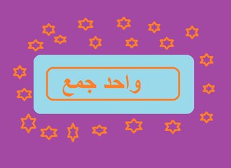 Aao Urdu Seekhein, Learn Urdu for kids class 2 and beginners, L 55, Urdu Wahid jamma, واحد جمع