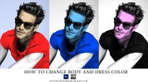 How to Change Dress & Body Color in Adobe Photoshop CC | Ju Joy Design Bangla