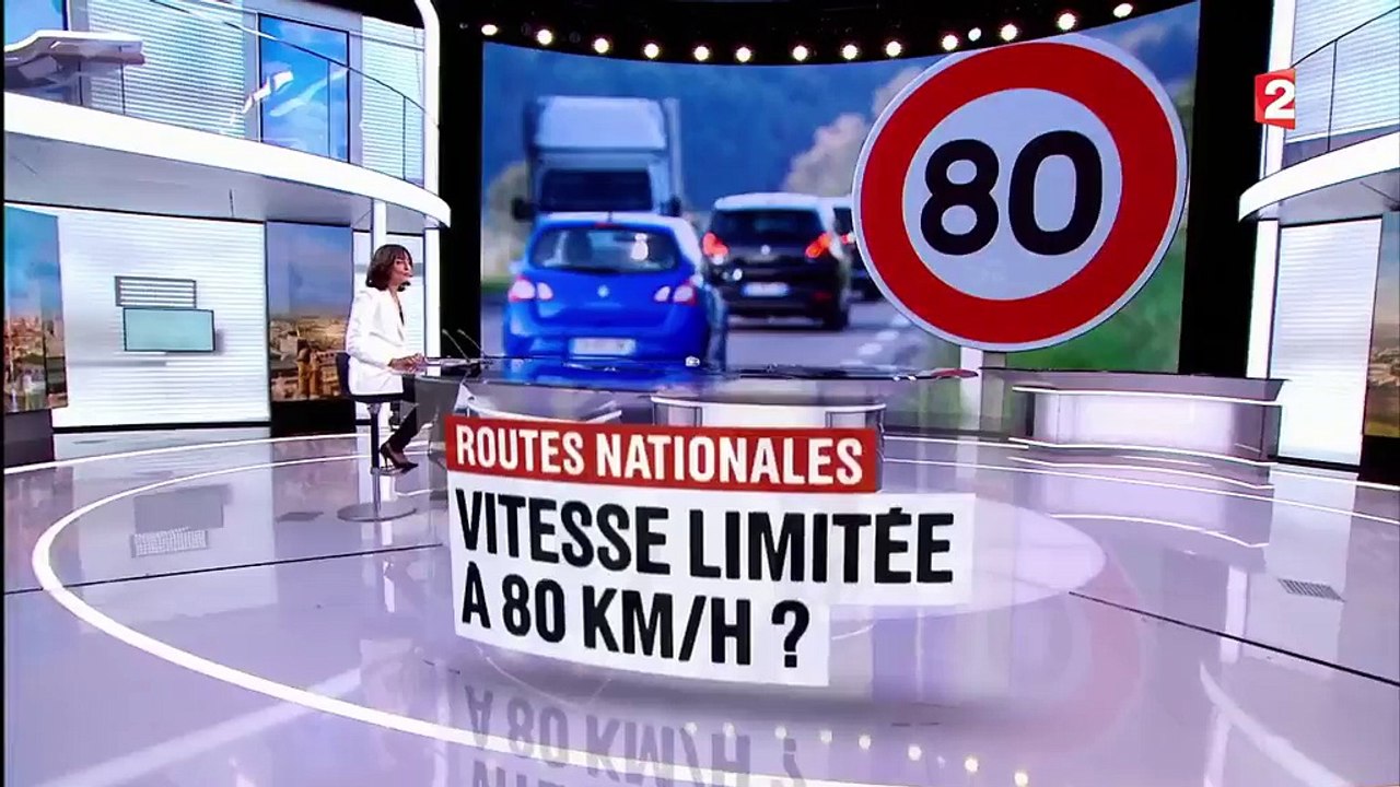 Routes nationales : la vitesse bientôt limitée à 80 km/h  ?