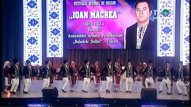 Ansamblul Baladele Deltei - Joc popular 3 (Festivalul Ioan Macrea - Sibiu - 29.11.2017)