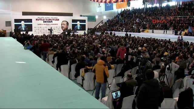 Kars - Cumhurbaşkanı AK Parti İl Kongresi'nde Konuştu 1