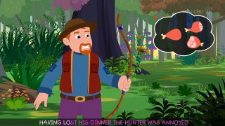 Wild Animals save their Deer friend from Bad Hunter | Bedtime Stories For Kids | ChuChu TV
