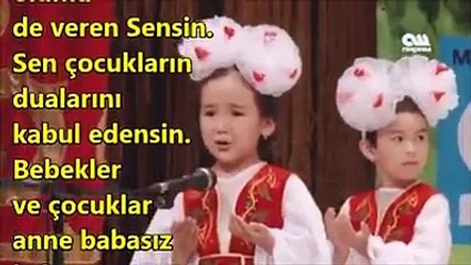 Melek yüzlü kızımızın alatan duası