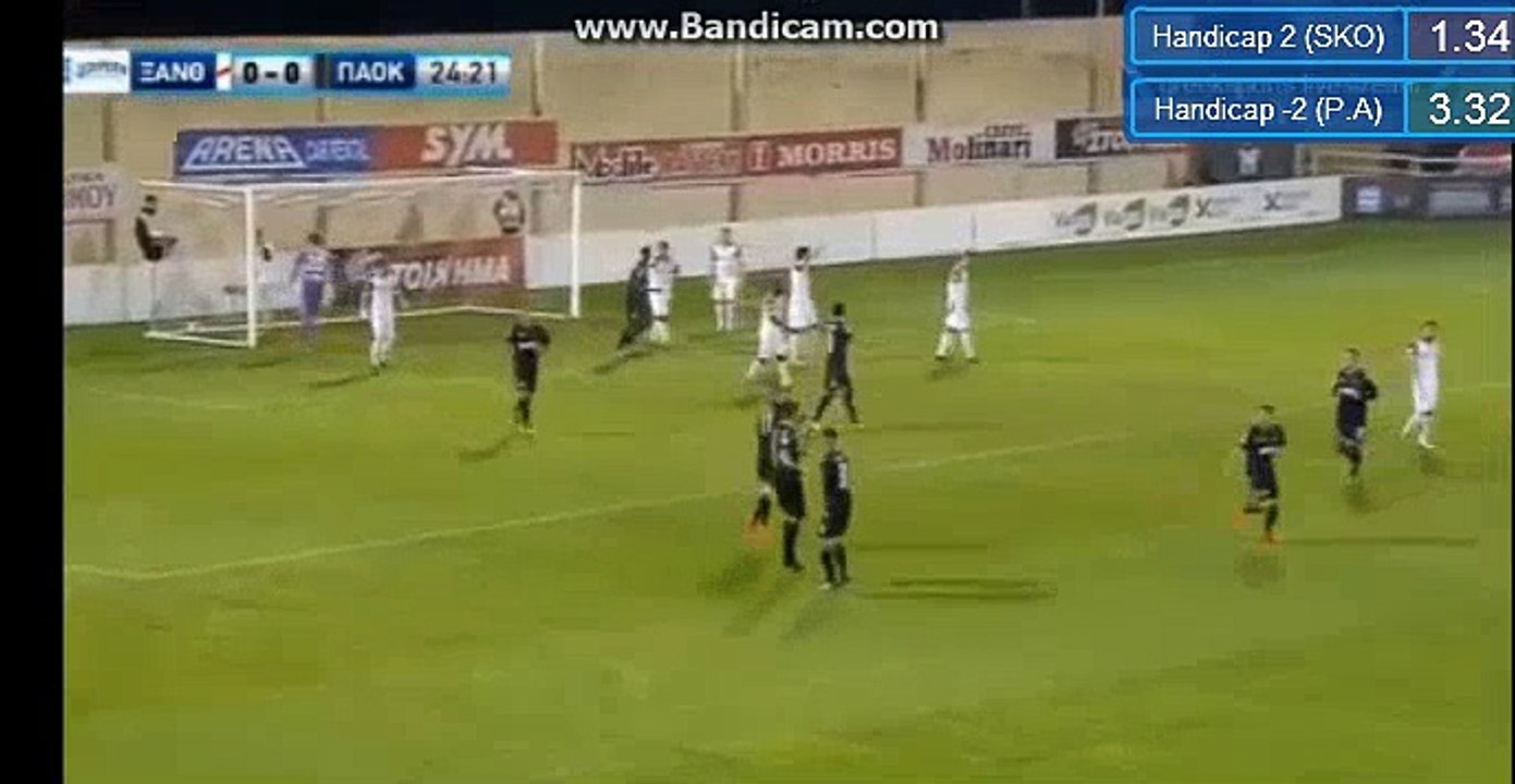Pablo De Lucas OWN Goal - Xanthi 0-1 PAOK