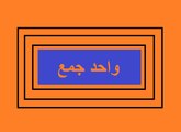 Aao Urdu Seekhein, Learn Urdu for kids class 2 and beginners, L 60, Urdu Wahid Jamma,  واحد جمع