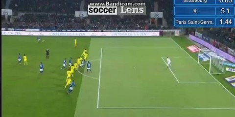 Da Costa Goal HD - Strasbourg 1-0 PSG 02.12.2017