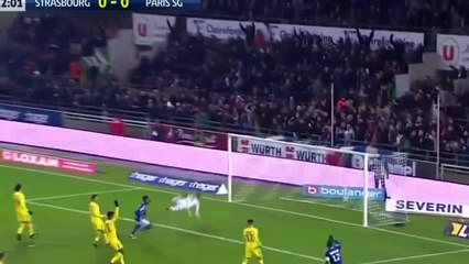 Nuno Da Costa Goal HD - Strasbourg 1 - 0 Paris SG - 02.12.2017 (Full Replay)