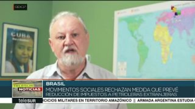 Brasil: rechazan medida que prevé reducción de impuestos a petroleras
