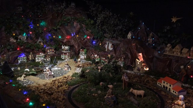 Crèche grandeur nature d’Autrefois Challans