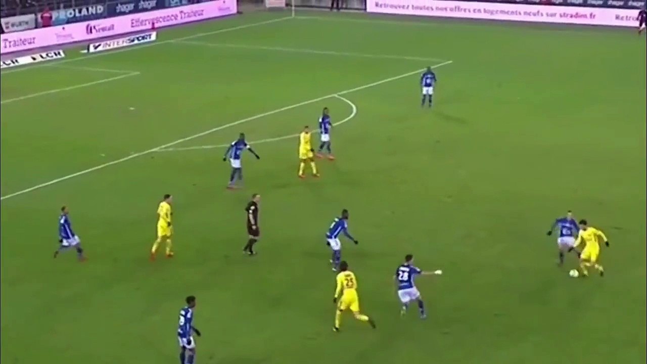 Mbappe Goal - Strasbourg vs PSG 1-1 - Ligue 1 - 2-12-2017 HD (1)