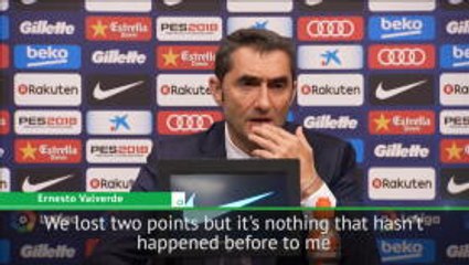 Video herunterladen: Barca need more luck from the officials - Valverde