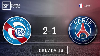 Strasbourg vs PSG 2-1 - All Goals & Highlights - 02/12/2017 HD