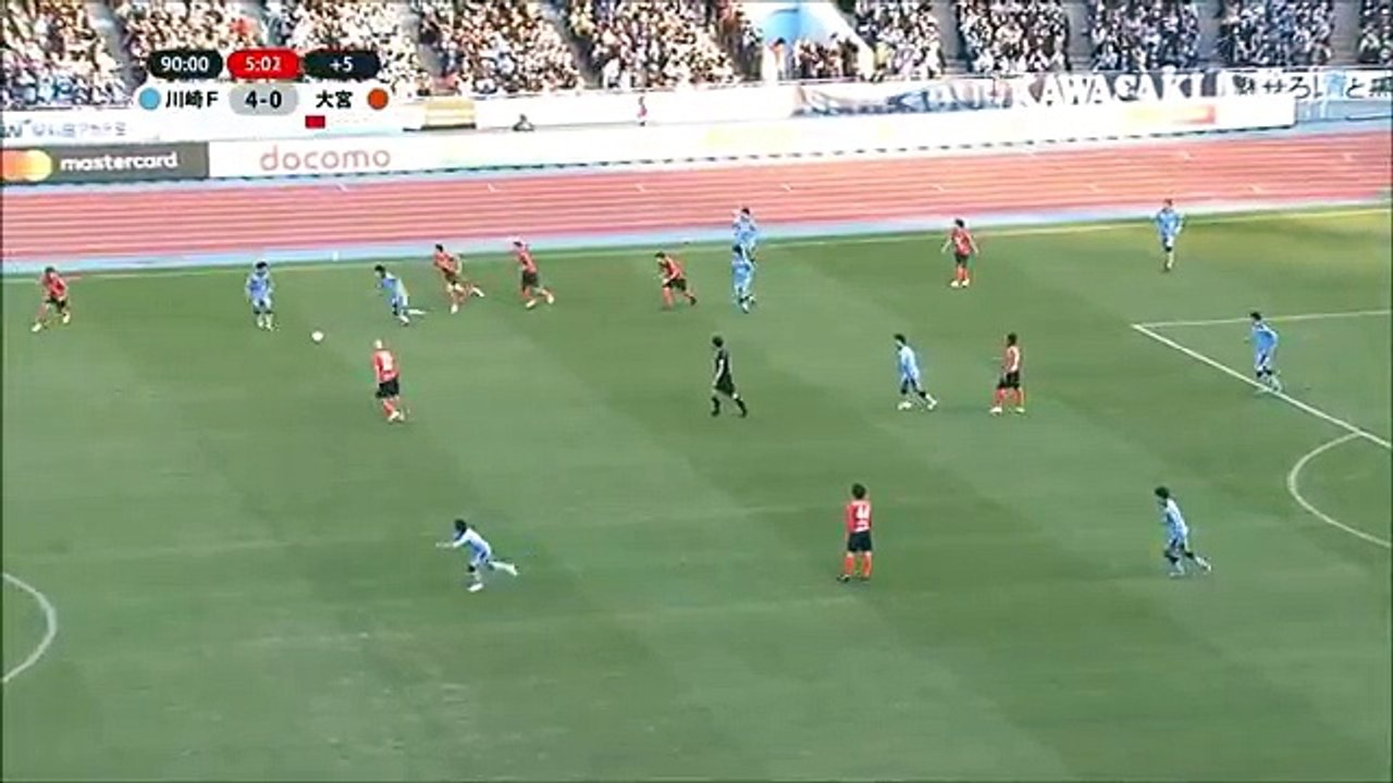Kawasaki 5:0 Omiya (Japanese J League. 2 December 2017)