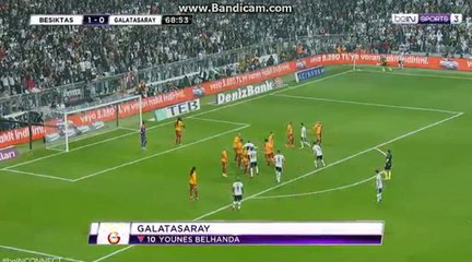 D.Tosic Goal HD -Besiktas 2-0 Galatasaray 02.12.2017