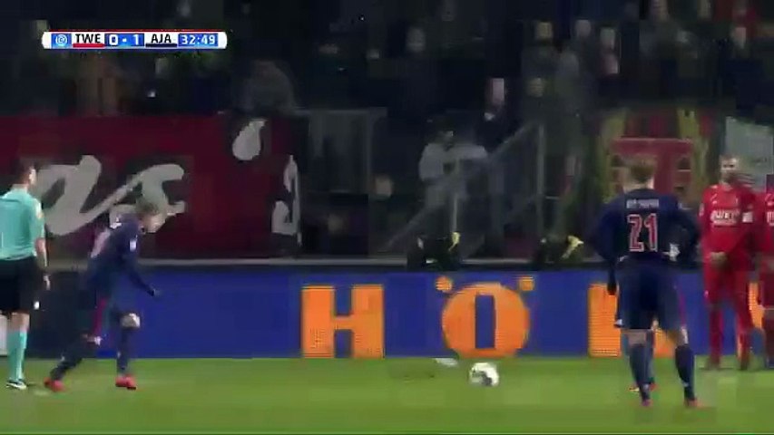 Lasse Schone Goal HD - Twente	0-1	Ajax 02.12.2017