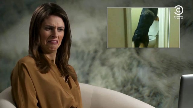Ellie Taylor on a Toilet Trained Dog _ Funny_ Furry & Famous | Daily Funny | Funny Video | Funny Clip | Funny Animals