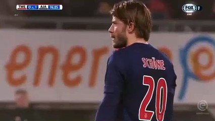 Lasse Schone Goal HD -Twente	0-2	Ajax 02.12.2017