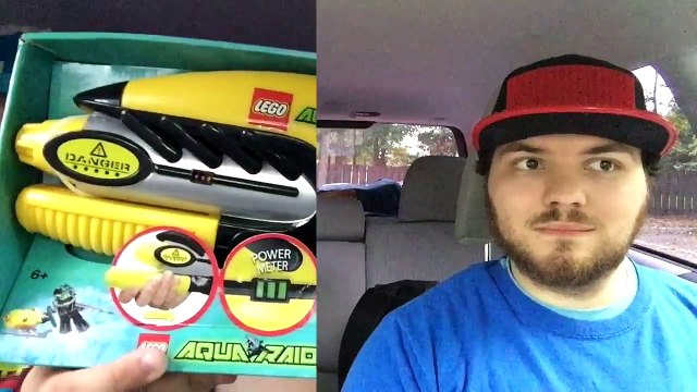 LEGO Water Gun Shooting Gallery PT 2! Flashbacks - Aqua Raiders, Atlantis, Bionicle!
