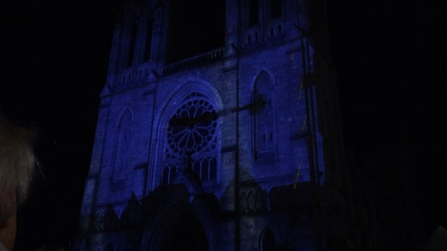Mapping vidéo sur l’église Saint-Germain