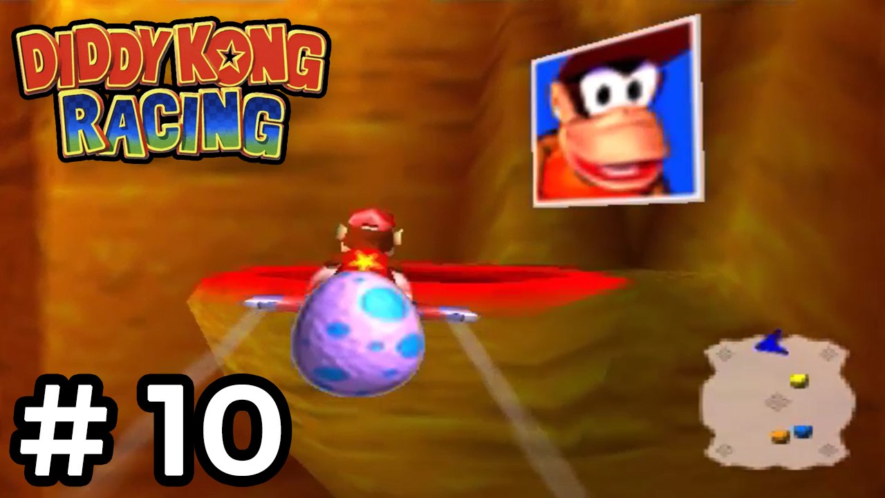 Diddy Kong Racing - #10 [Fire Mountain] Minigame