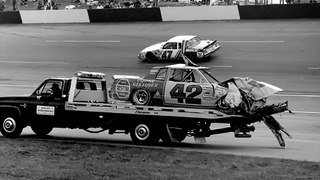 Terry Schoonover fatal accident at Atlanta 500 (November 11, 1984)
