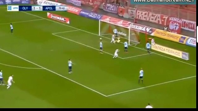 Karim Ansarifard Goal- Olympiakos Piraeus 2-1 Apollon Smyrnis - 02.12.2017