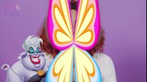 Küçük Deniz Kızı Ariel Cadısı Ursula Makyajı | Disney ve Çizgi Film Karakterleri | UmiKids