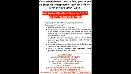 ELECTIONS COS SAINT QUENTIN HISTORIQUE D GAYRAUD