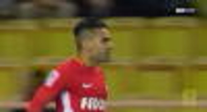 Brilliant Falcao header hands Monaco the lead