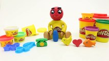 PJ Masks Care for Baby Mario Play Doh Cartoon Stop Motion Kids Movies