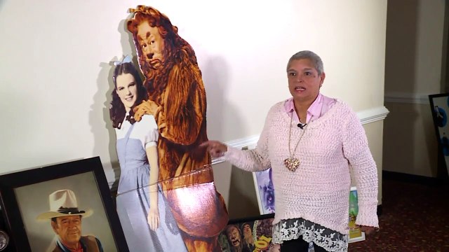 Movie Buff Fills Entire Ballroom with Collection of Hollywood Movie Posters, Memorabilia