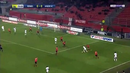 But Wahbi Khazri Rennes 1-0 Amiens SC