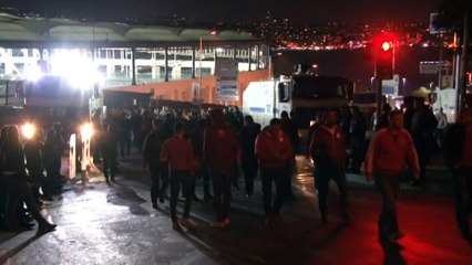 Galatasaray taraftarı, Beşiktaş Stadı'ndan üzgün ayrıldı