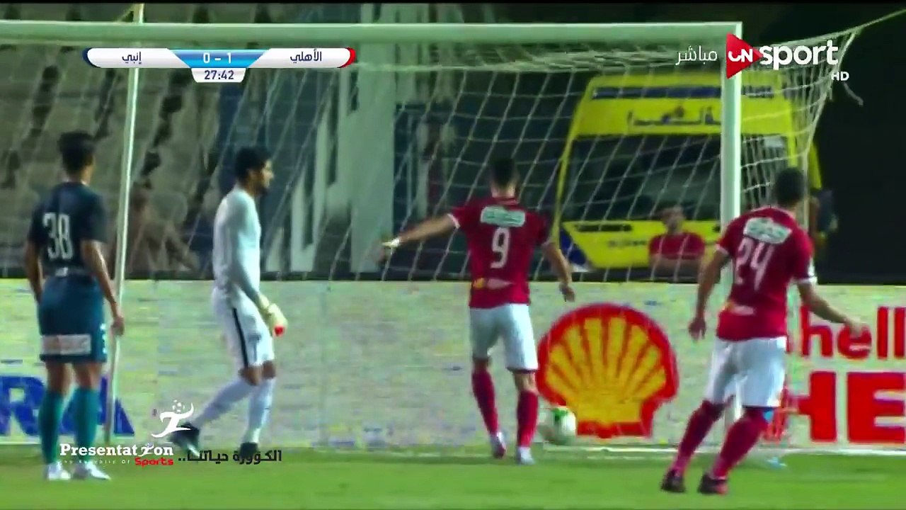 أهداف الأهلي  إنبي  4- اليوم 2/12/2017الدوري المصري