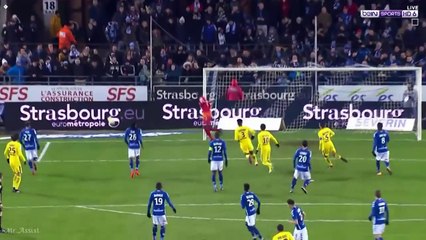 ملخص مباراة باريس سان جيرمان وستراسبورج 1-2 - باريس تسقط - الدورى الفرنسى